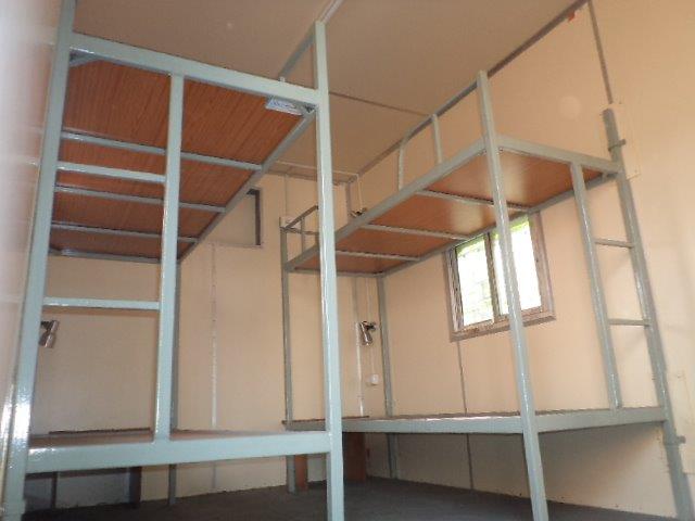 Porta Cabin: Container Bunk Bed