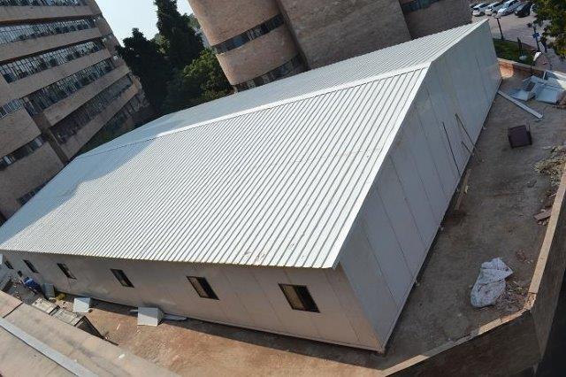 PORTA CABIN: TOP VIEW