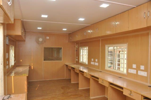 Porta Cabin: Container Inner View