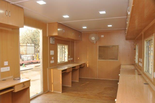 Porta Cabin: Container Inner View